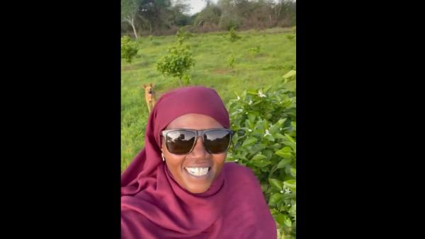 Maxine, a farmer from Makueni County